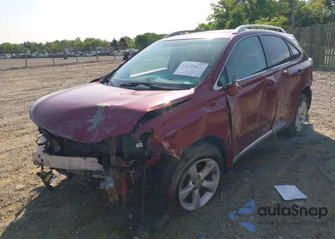 2010 Lexus Rx 350 из США, поврежденный, VIN 2T2BK1BA5AC055075